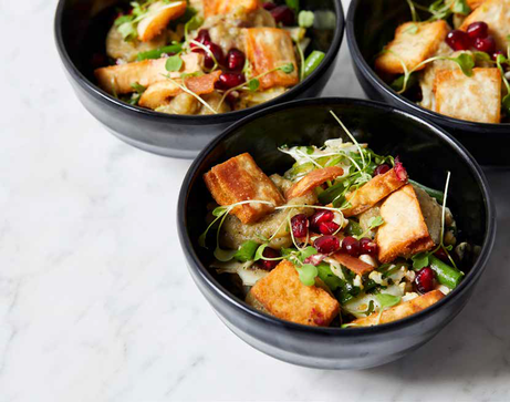 Bowl Food Menu from £70.50