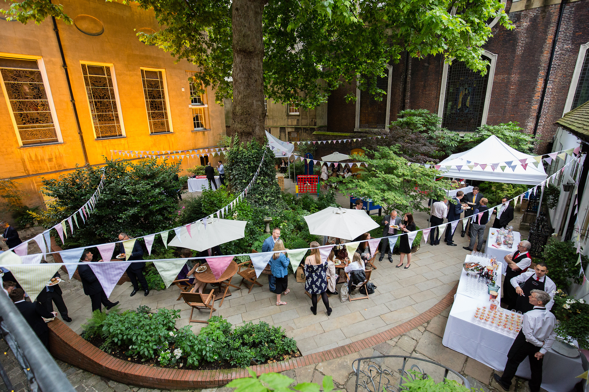 Private Garden Party Venue in London Stationers' Hall